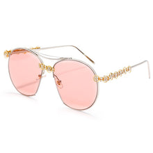 Load image into Gallery viewer, Diamond Pilot Sunglasses Women 2023  Oversized Sunglasses Men Femal Eyewear Vintage Round Glasses Shades UV400