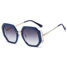 Carica l&#39;immagine nel visualizzatore di Gallery, Diamond Sunglasses Trend All-Match UV400 Comfortable Big Frame Sunglasses