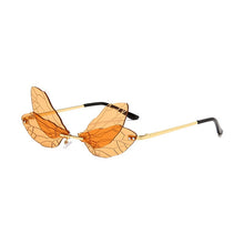 Load image into Gallery viewer, Dragonfly Wings Sunglasses Women Double Lens Spectacles Party Prom Styling Glasses Gafas De Sol