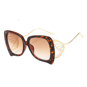 Elegant  Butterfly Sunglasses For Women Brand Design Classic Retro Personality Sexy Alloy Ladies Sun Glasses 2023