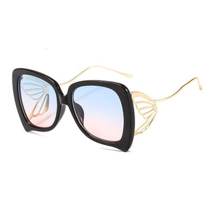 Elegant  Butterfly Sunglasses For Women Brand Design Classic Retro Personality Sexy Alloy Ladies Sun Glasses 2023