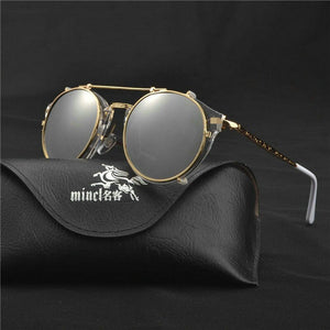 Eyeglasses Frame  Clip On Glasses 2 In 1 Women Men Driving Clip On Sunglasses Magnet Myopia Glasses Frame  FML