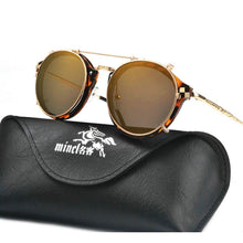Load image into Gallery viewer, Eyeglasses Frame  Clip On Glasses 2 In 1 Women Men Driving Clip On Sunglasses Magnet Myopia Glasses Frame  FML