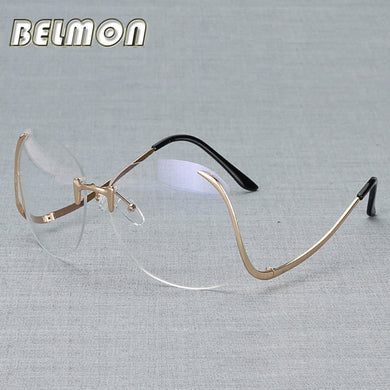 Eyeglasses Frame Women Computer Optical Brand Clear Eye Glasses Spectacle For Women's Transparent Lens Female RS036