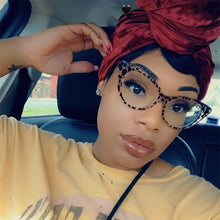 Load image into Gallery viewer, Eyewear Frames Women Shiny Black Cat Eye Glasses Frame Brand Designer Vintage Spectacles Optical Glasses Without Diopter