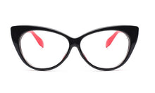 Load image into Gallery viewer, Eyewear Frames Women Shiny Black Cat Eye Glasses Frame Brand Designer Vintage Spectacles Optical Glasses Without Diopter