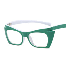 Carica l&#39;immagine nel visualizzatore di Gallery, Eyewear Rectangle Eyeglasses Women Men Square Glasses Frames Spectacle Cat Eye Optical Frame