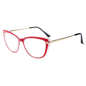 Female Frame Optical Eyeglasses Full Rim Women Prescription Glasses Frame Woman Colorful Spectacles Designer Brand