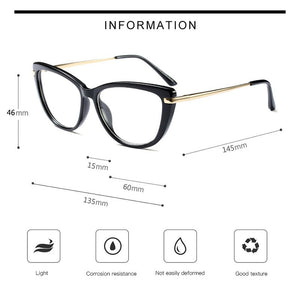 Female Frame Optical Eyeglasses Full Rim Women Prescription Glasses Frame Woman Colorful Spectacles Designer Brand
