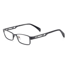Load image into Gallery viewer, Full Frame Metal Rectangular Eyeglasses Frames For Men With Prescription Glasses Multifocal Myopia Lenses