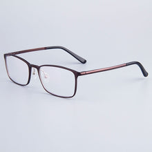 Load image into Gallery viewer, Full-Rim Eyeglasses Frame Brand Designer Business Men Frame Hydronalium Glasses With Spring Hinge On Legs GF521