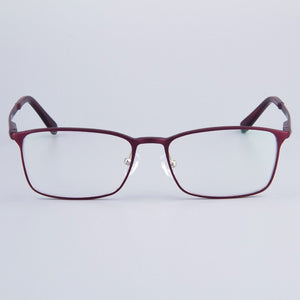 Full-Rim Eyeglasses Frame Brand Designer Business Men Frame Hydronalium Glasses With Spring Hinge On Legs GF521
