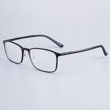 Load image into Gallery viewer, Full-Rim Eyeglasses Frame Brand Designer Business Men Frame Hydronalium Glasses With Spring Hinge On Legs GF521