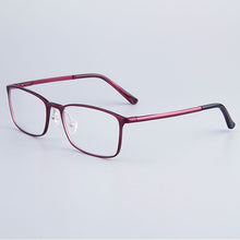 Load image into Gallery viewer, Full-Rim Eyeglasses Frame Brand Designer Business Men Frame Hydronalium Glasses With Spring Hinge On Legs GF521
