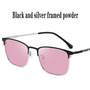 Glasses Color Changing Sunglasses Simple Glasses Ocean Lens Anti-blue Glasses Cat's Eye Glasses