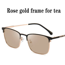 Load image into Gallery viewer, Glasses Color Changing Sunglasses Simple Glasses Ocean Lens Anti-blue Glasses Cat&#39;s Eye Glasses