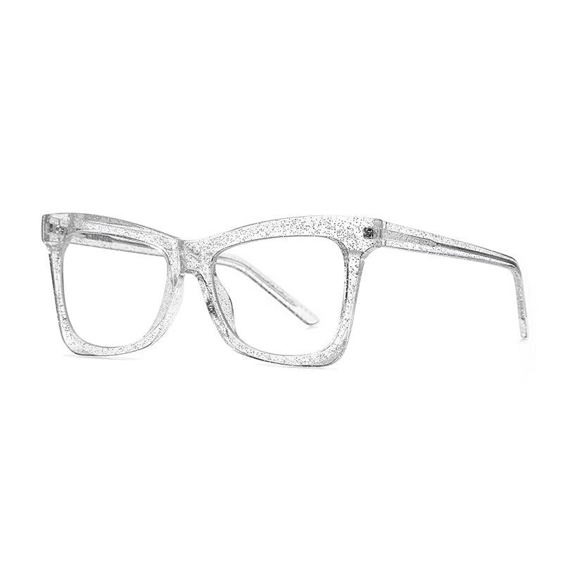 Glasses Frame Optical Eyewear Full Rim Prescription Eyeglasses Stylish Plastic Designer Brand Female Spectacles