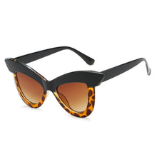 Load image into Gallery viewer, Glasses Women Cat Eye Mirror Shades Female Sun Glasses Butterfly Red Green Personality Eyeglass Oculos De Sol UV400