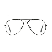 Carica l'immagine nel visualizzatore di Gallery, Occhiali da donna Occhiali da vista vintage da aviazione Montatura grande in metallo Miopia Occhiali da vista Lenti trasparenti Comfort Light Gafas 