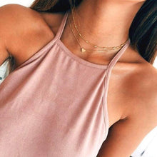 Load image into Gallery viewer, Fashion Gold Color Star Choker Chain Necklace For Women 2020 Girl&#39;s Necklace Jewelry Kolye Bijoux Collares Mujer Collier Femme