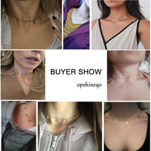 Load image into Gallery viewer, Fashion Gold Color Star Choker Chain Necklace For Women 2020 Girl&#39;s Necklace Jewelry Kolye Bijoux Collares Mujer Collier Femme