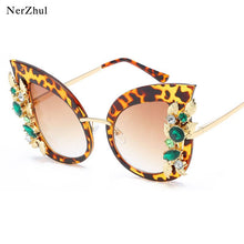 Load image into Gallery viewer, Gray Gradient Big Clear Oversized Sunglasses Shades Large Ladies Glasses Festival Lunette De Soleil Femme CAAJ07