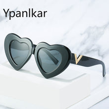 Load image into Gallery viewer, Heart Shaped Sunglasses Women  Brand Retro Cat Eye Sun Glasses Designer Travel Party Shades Glasses UV400