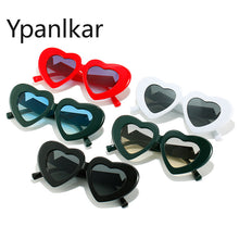 Load image into Gallery viewer, Heart Shaped Sunglasses Women  Brand Retro Cat Eye Sun Glasses Designer Travel Party Shades Glasses UV400