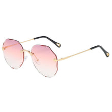 Load image into Gallery viewer, Hexagon Sunglasses Women Brand Designer  Gradient Lens Sun Glasses For Women Square Oversized Shades Female Lady