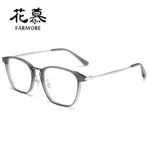 High Density with Myopia Glasses Option Square Casual Full Frame Plain Glasses Spectacle Frame 3060