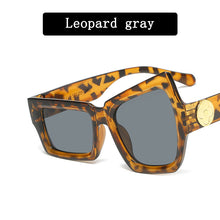 Load image into Gallery viewer, Hip Hop Funny Glasses with Raised Eyebrows on One Side Irregular Personality Sunglasses Summer UV400 Sunglass for Men