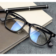 Load image into Gallery viewer, Japan Handmade Arrow Silver Glasses Frame 52-19-148 for Unisex Imported Italy Plank Lightweight for Optical Prescription