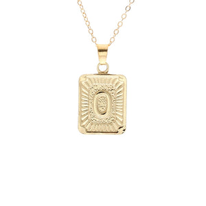 Fashion Jewelry Brand English Alphabet Pendant Necklace For Women Gift