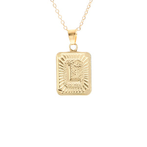 Fashion Jewelry Brand English Alphabet Pendant Necklace For Women Gift