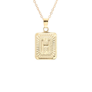 Fashion Jewelry Brand English Alphabet Pendant Necklace For Women Gift