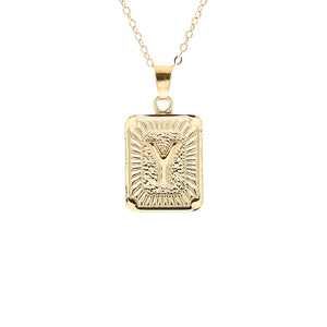 Fashion Jewelry Brand English Alphabet Pendant Necklace For Women Gift