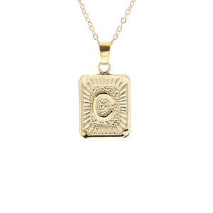 Fashion Jewelry Brand English Alphabet Pendant Necklace For Women Gift