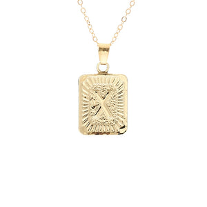 Fashion Jewelry Brand English Alphabet Pendant Necklace For Women Gift