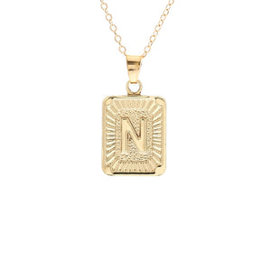 Fashion Jewelry Brand English Alphabet Pendant Necklace For Women Gift
