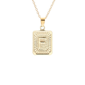 Fashion Jewelry Brand English Alphabet Pendant Necklace For Women Gift