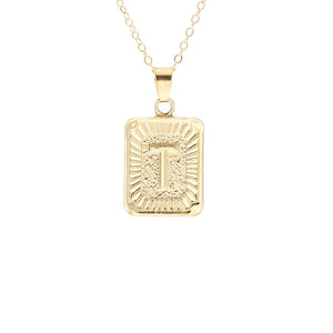 Fashion Jewelry Brand English Alphabet Pendant Necklace For Women Gift