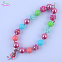 Load image into Gallery viewer, Fashion Jewelry Choker Necklace Chunky Bubblegum Necklaces &amp; Pendants Charms Necklace For Kids Body Jewelry Pendant Necklace