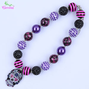 Fashion Jewelry Choker Necklace Chunky Bubblegum Necklaces & Pendants Charms Necklace For Kids Body Jewelry Pendant Necklace