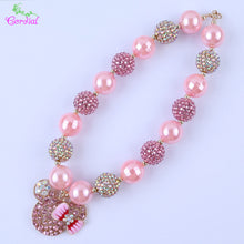 Load image into Gallery viewer, Fashion Jewelry Choker Necklace Chunky Bubblegum Necklaces &amp; Pendants Charms Necklace For Kids Body Jewelry Pendant Necklace