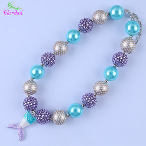 Fashion Jewelry Choker Necklace Chunky Bubblegum Necklaces & Pendants Charms Necklace For Kids Body Jewelry Pendant Necklace