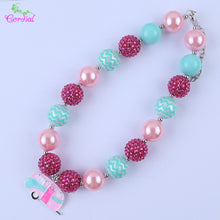 Load image into Gallery viewer, Fashion Jewelry Choker Necklace Chunky Bubblegum Necklaces &amp; Pendants Charms Necklace For Kids Body Jewelry Pendant Necklace