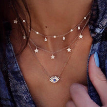Carica l&#39;immagine nel visualizzatore di Gallery, Fashion Jewelry Collier Pink Gold Rose Statement Pendant Necklace Women&#39;s Beauty and Beast Jewelry Lovers Gifts  4CND24