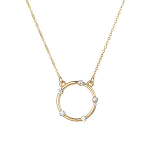 Gioielli di moda Collana con ciondolo con ciondolo I Love Mom Halo per donna 