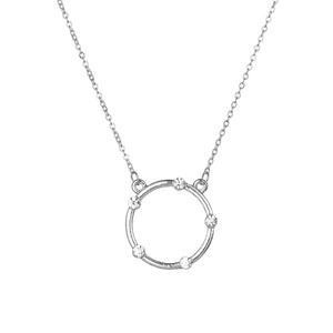 Gioielli di moda Collana con ciondolo con ciondolo I Love Mom Halo per donna 