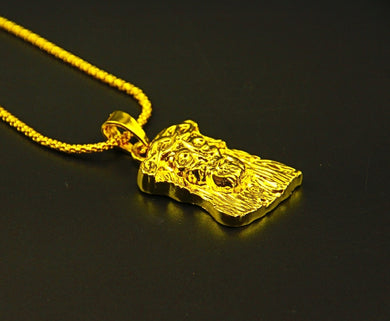 Fashion Jewelry JESUS Christ Piece Co Pendant Necklace For Men And Women